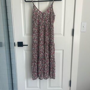 Floral maxi dress size XS